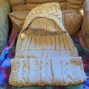 Sweater swaddle sack